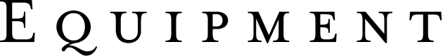 Equipment